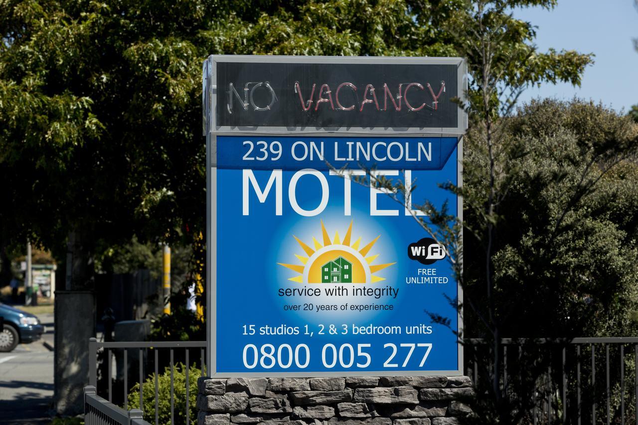 239 On Lincoln Motel Christchurch Exterior photo